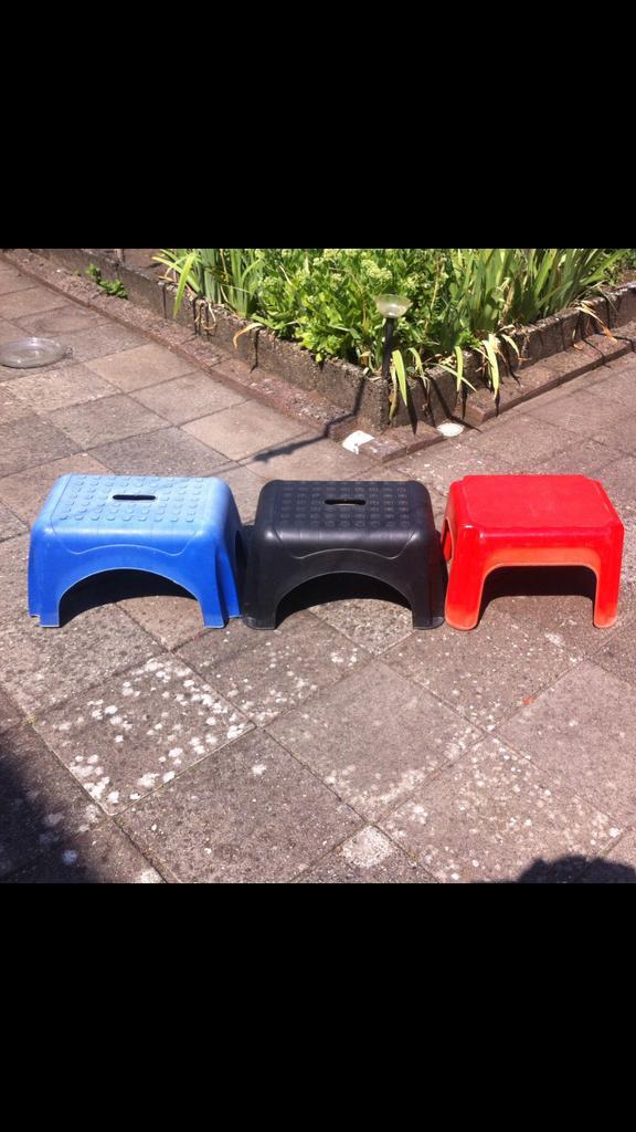 Diverse opstapje,stapelbare opstapkruk,caravan opstapje, Caravans en Kamperen, Caravan accessoires, Zo goed als nieuw, Ophalen of Verzenden