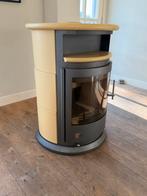 Drooff Varese 9kW Speksteenkachel Houtkachel Vrijstaand, Houtkachel, Ophalen of Verzenden, Zo goed als nieuw, Vrijstaand