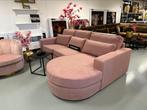 Luxe Teddy Loungebank Roos - Roze 270x170cm NIEUW - Uniek, Huis en Inrichting, Nieuw, 150 cm of meer, 250 tot 300 cm, Stof
