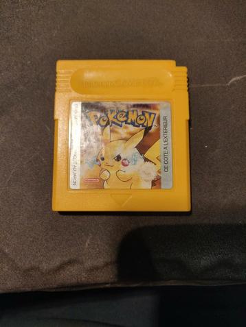 Pokémon Yellow Nintendo Gameboy origineel beschikbaar voor biedingen