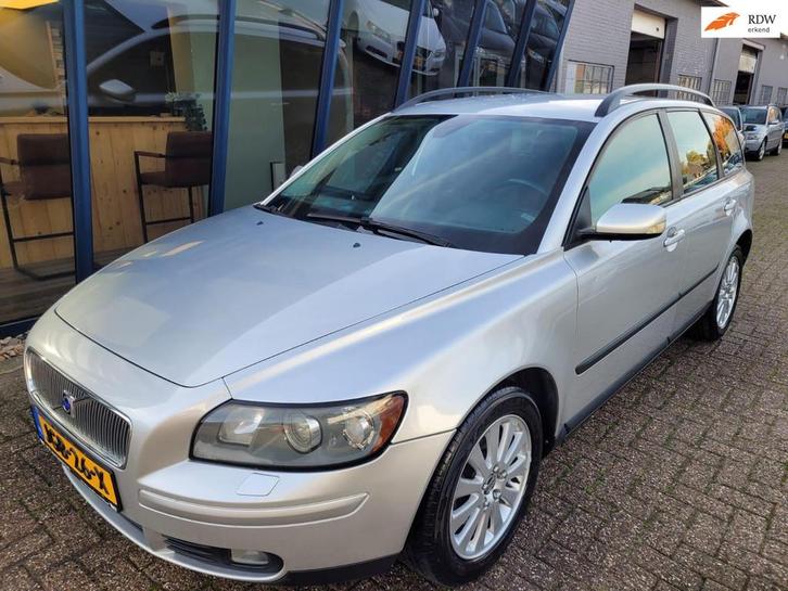 Volvo V50 2.4i Kinetic 170PK Automaat Youngtimer, Auto's, Volvo, Bedrijf, Te koop, V50, ABS, Airbags, Airconditioning, Boordcomputer