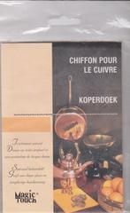Koperdoek 31x21 cm., Huis en Inrichting, Schoonmaakartikelen, Ophalen of Verzenden, Schoonmaakmiddel