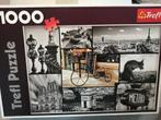 Tretl Puzzle Momenten in Parijs, Ophalen of Verzenden, 500 t/m 1500 stukjes, Zo goed als nieuw, Legpuzzel