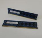 2 x Hynix DDR 3 / 2 GB RAM geheugen ., DDR3, Ophalen of Verzenden, Zo goed als nieuw, Desktop