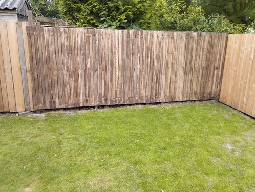 Hardhout schutting latten. Meranti., Tuin en Terras, Schuttingen, Zo goed als nieuw, Minder dan 3 meter, Ophalen