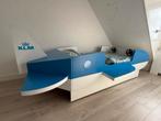 KLM Vliegtuigbed 100x200 cm  en/of speelplek, Kinderen en Baby's, Kinderkamer | Bedden, Ophalen, Gebruikt, 100 cm of meer, Lattenbodem