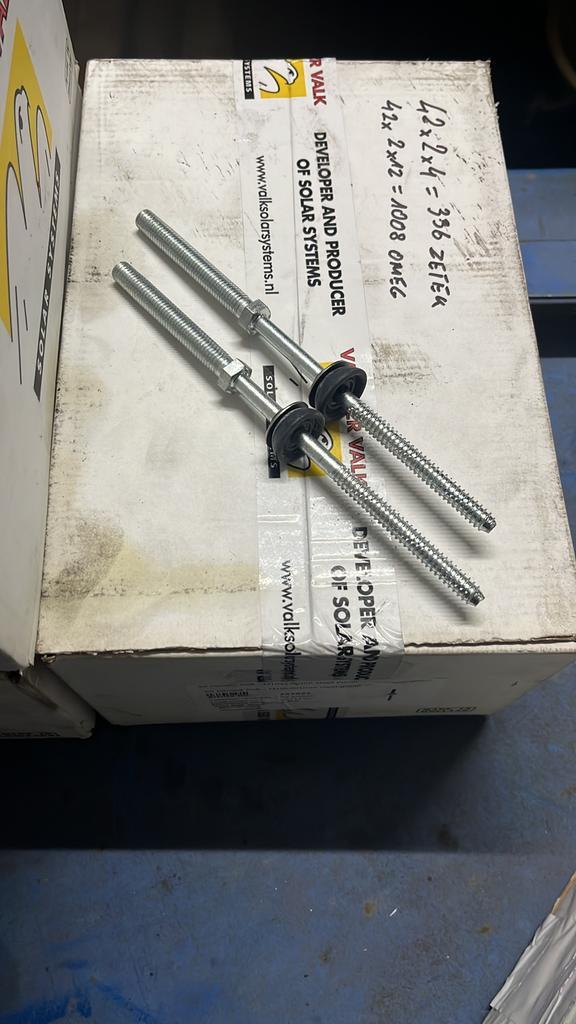 Van Der Valk Solar toebehoren, Doe-het-zelf en Verbouw, IJzerwaren en Bevestigingsmiddelen, Zo goed als nieuw, Ophalen