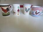 kop mok beker Mud Larks Crown Trent AH kip / haan / eend, Huis en Inrichting, Keuken | Servies, Overige materialen, Ophalen of Verzenden