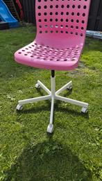 Roze Bureaustoel - Kinderkamer/Speelhoek, Ophalen, Gebruikt, Roze, Bureaustoel