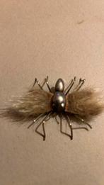 Antieke spin broche., Antiek en Kunst, Ophalen of Verzenden