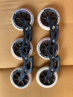 FR Inline Skate Frame 3x125 165/196 mounting, Ophalen of Verzenden, Zo goed als nieuw, Inline skates 4 wielen, Overige merken