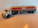 tankwagen Scania 140 super torpedo neus esso 1/60 majorette, Ophalen of Verzenden, Gebruikt, Bus of Vrachtwagen, Majorette