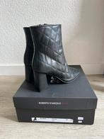 Zwarte leren laarsjes van Roberto d’ Angelo maat 37, Kleding | Dames, Schoenen, Ophalen of Verzenden, Zo goed als nieuw, Zwart