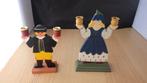 2 mooie Deense kandelaars, Huis en Inrichting, Woonaccessoires | Kandelaars en Kaarsen, Overige materialen, Gebruikt, Ophalen of Verzenden