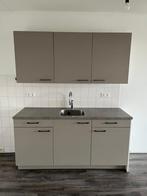 Grijze keuken van het merk Keller, Huis en Inrichting, Ophalen, Gebruikt, Overige materialen, Enkelwandige keuken