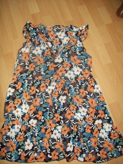 NIEUW! Schattige leuke ibiza bloem vintage jurk maat L 42 44, Kleding | Dames, Jurken, Nieuw, Maat 42/44 (L), Verzenden