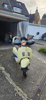 Retro ZNEN ZN50QT-E 50cc 45 km/u, Fietsen en Brommers, Snorfietsen en Snorscooters, Gebruikt, Benzine, Ophalen, Overige merken