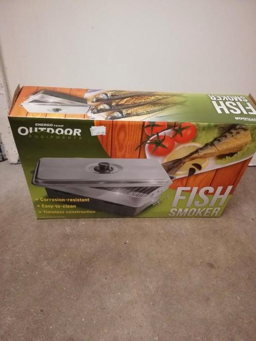 Fish smoker/rook over  reis versie 42x27x18cm, Watersport en Boten, Hengelsport | Algemeen, Nieuw, Overige typen, Ophalen of Verzenden