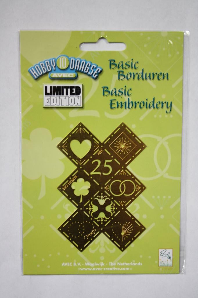 Erica Basic borduurmal huwelijk/Jubileum, Ophalen of Verzenden, Nieuw, Man of Vrouw, Pons of Mal