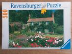 Puzzel 500 stukjes, Ravensburger Gardener's Cottage, Ophalen of Verzenden, Zo goed als nieuw