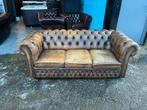Chesterfield bank, Huis en Inrichting, Tweepersoons, 75 tot 100 cm, Ophalen of Verzenden, Zo goed als nieuw