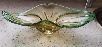 Glazen schaal. Murano glas beschikbaar voor biedingen