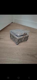 Sieradendoos targot zilver kleur olifant, Ophalen of Verzenden, Zo goed als nieuw, Overige kleuren
