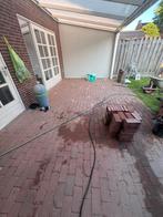 Rode stenen gratis af te halen / zijn al uitgehaald., Tuin en Terras, Tuinhuizen, 200 tot 400 cm, Blokhut, Ophalen of Verzenden