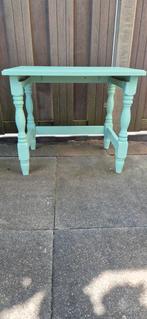 Houten tafeltje bijzettafel opknapper, Ophalen, Gebruikt, 50 tot 100 cm, 25 tot 50 cm