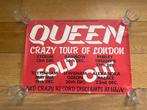 Queen Crazy Tour Of London 1979 Poster Freddie Mercury, Ophalen of Verzenden, Zo goed als nieuw