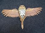 Wandornament Uil, Tuin en Terras, Ophalen of Verzenden