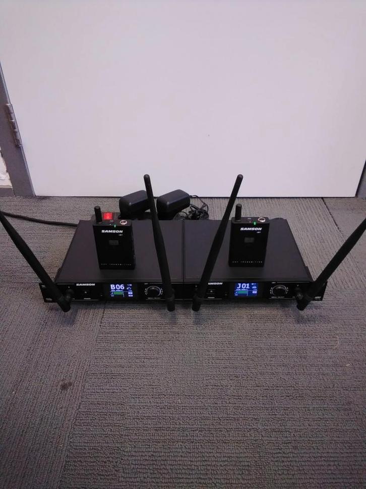 Samson UR7 Synth7, draadloze headset microfoon, Muziek en Instrumenten, Microfoons, Zo goed als nieuw, Zangmicrofoon, Draadloos