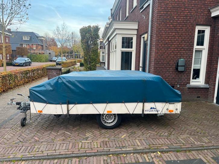 Vouwwagwn Gerjak Tago atlantic, Caravans en Kamperen, Kampeeraccessoires, Gebruikt, Ophalen
