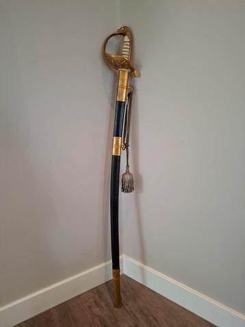 M1882 Zee Officierssabel - IJzerhouwer - Izgst beschikbaar voor biedingen