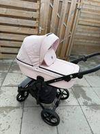 3 delige kinderwagen roze, Kinderen en Baby's, Kinderwagens en Combinaties, Zo goed als nieuw, Verstelbare duwstang, Ophalen, Kinderwagen