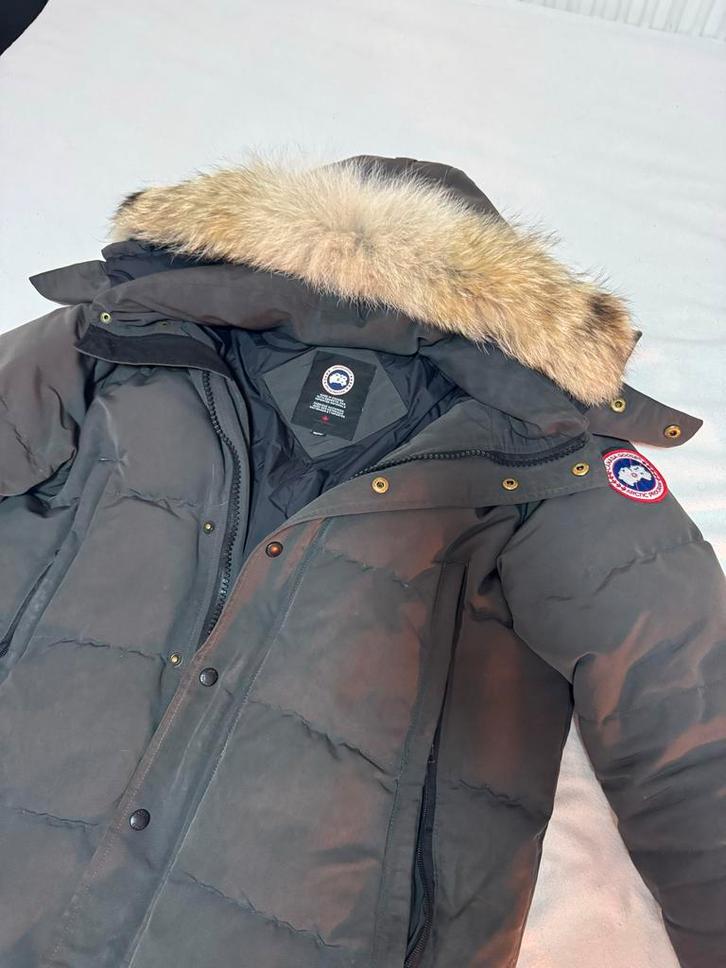 Canada Goose Parka Grijs - Maat M, Kleding | Heren, Jassen | Winter, Gedragen, Maat 48/50 (M), Grijs, Ophalen