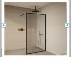 Specificaties BWS Douchewand Redo 8mm | Glas | Mat Zwart, Huis en Inrichting, Badkamer | Badkamermeubels, Ophalen, 200 cm of meer