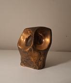 Bronzen Uil Sculptuur, gesigneerd, Antiek en Kunst, Ophalen of Verzenden