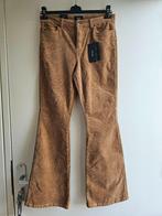 Broek flared skinny ribbroek .Vero Moda bruin stretch NIEUW, Maat 38/40 (M), Only, Bruin, Nieuw