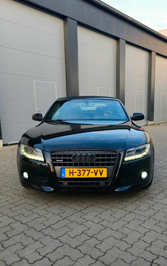 Audi A5 2.0 Tfsi 155KW Cabrio Quat. S-tr 2009 Zwart, Auto's, Audi, Bedrijf, A5, Benzine, B, Cabriolet, Automaat, Geïmporteerd