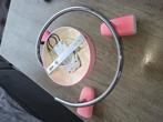 Mooie roze plafondlamp., Ophalen of Verzenden, Zo goed als nieuw, Metaal of Aluminium