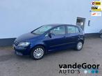 Volkswagen Golf Plus 1.6 Trendline '06, airco, cruise, jaar, 65 €/maand, Stof, Gebruikt, Zwart