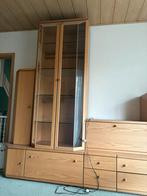 Wandmeubel Hülsta, licht eiken., Huis en Inrichting, Ophalen, Gebruikt, 200 cm of meer, Met deur(en)