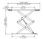 WKS3565N 3500kg schaarhefbrug, Info@wolftools.nl, Wolf Tools, Nieuw, Ophalen of Verzenden