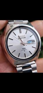 Seiko Actus SS Automaat - November 1974, Gebruikt, Staal, Polshorloge, Ophalen of Verzenden