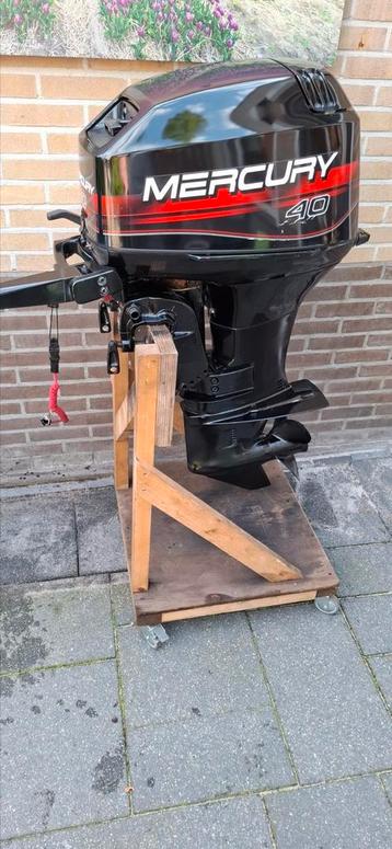Mercury 40 pk 2takt op knuppel  beschikbaar voor biedingen