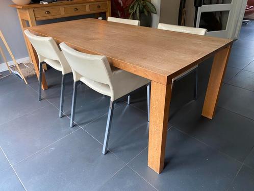 Eettafel Essenza  ARCO 190 x 90 eiken geolied, Huis en Inrichting, Tafels | Eettafels, Zo goed als nieuw, 50 tot 100 cm, 150 tot 200 cm