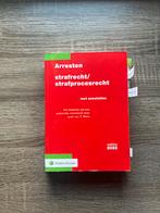 T. Blom - Arresten strafrecht/strafprocesrecht 2022, Ophalen of Verzenden, Zo goed als nieuw, T. Blom