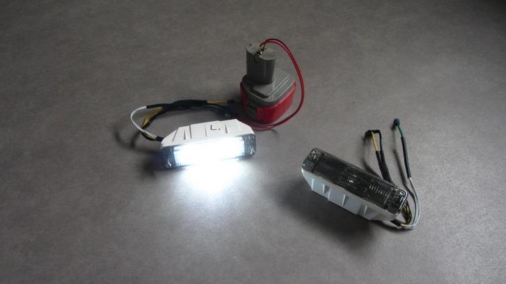 Dagrijverlichting Knipperlichten LED VW Golf Mk2, Auto-onderdelen, Verlichting, Volkswagen, Gebruikt, Ophalen of Verzenden