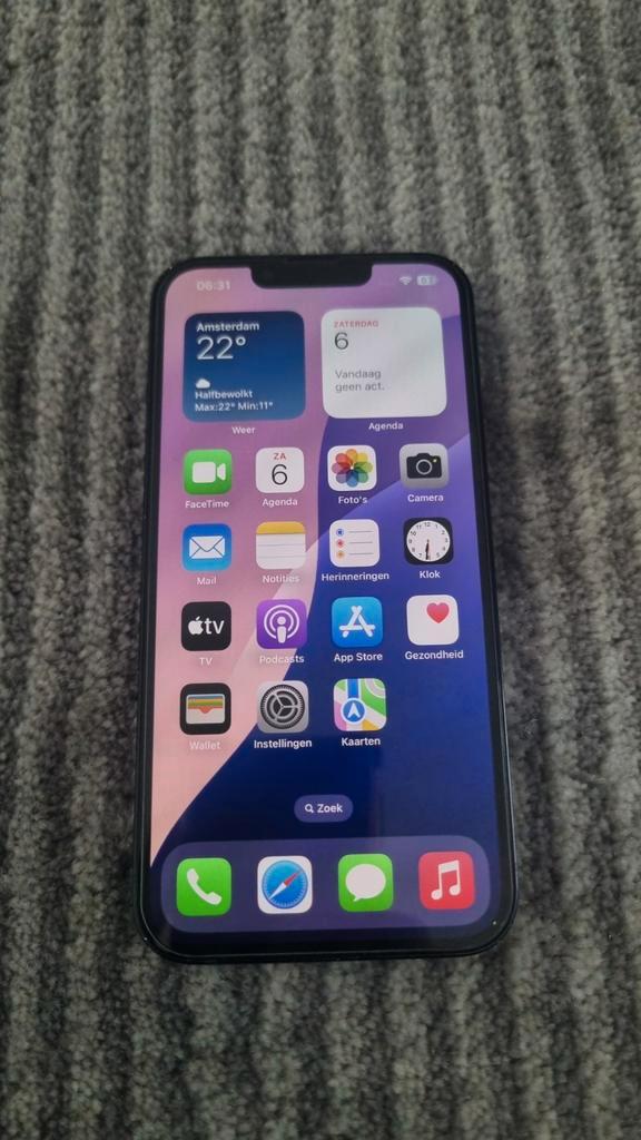 iPhone 13 -, Telecommunicatie, Mobiele telefoons | Apple iPhone, Gebruikt, 128 GB, Zonder abonnement, Zonder simlock, iPhone 13
